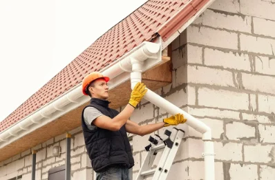 Pose et remplacement de gouttières à Tanus